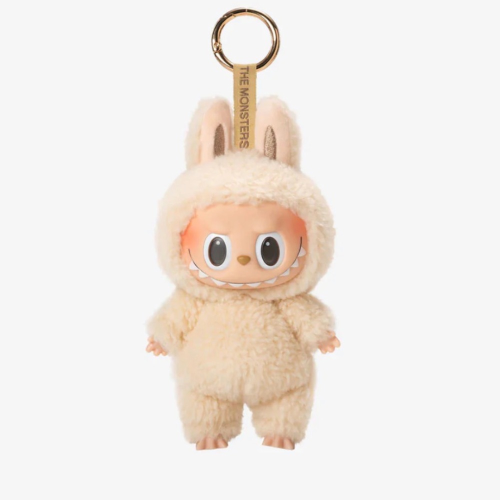 The Monsters Bunny Plush Keychain - Cream Kids Toy